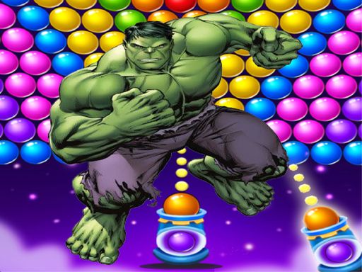 Play Hulk Bubble Shooter Games Play Hulk Bubble Shooter Games - browser game screenshot
