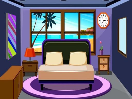 Beach House Escape - browser game screenshot