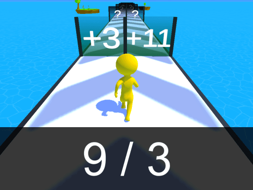 Math Gates - browser game screenshot