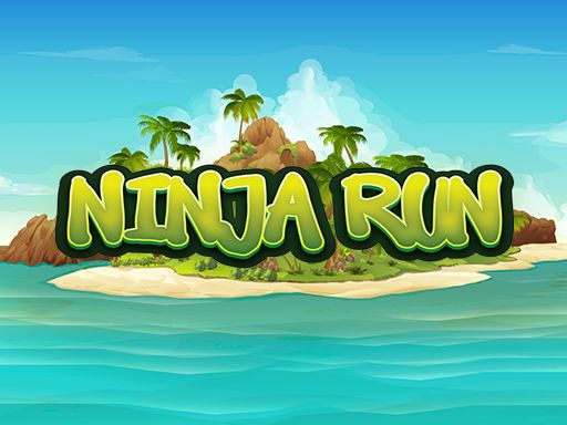 Ninja Run Island - browser game screenshot