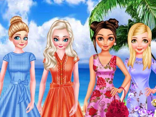PRINCESS HOLIDAY CHOICE - browser game screenshot