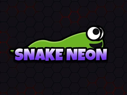 Snake Neon - browser game screenshot