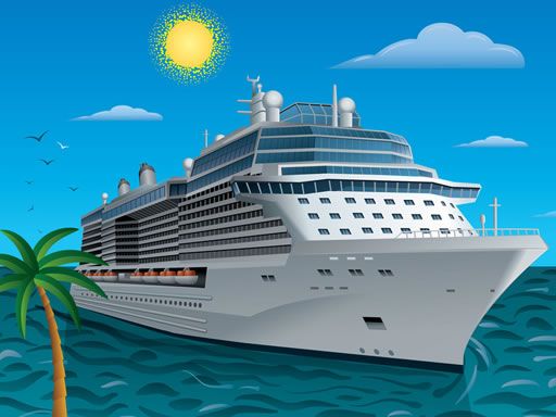Cruise Ships Memory - browser game screenshot