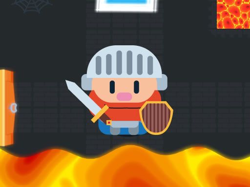 Lava Escape - browser game screenshot