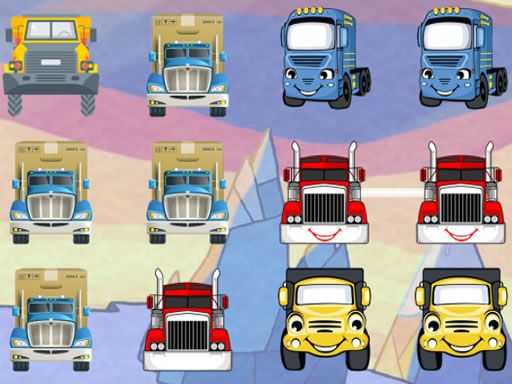 Matching Trucks Matching Trucks - browser game screenshot