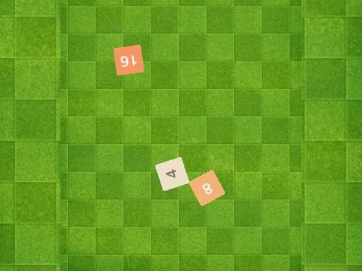 Snake 2048 - browser game screenshot