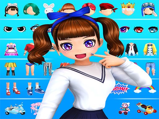 Styledoll! - 3D Avatar maker - browser game screenshot