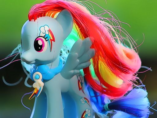 Cute Little Ponies Puzzle Cute Little Ponies Puzzle - browser game screenshot