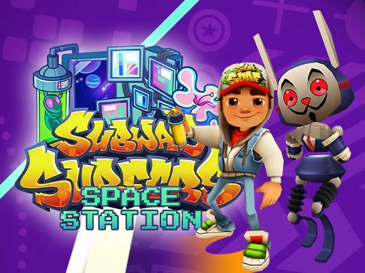 Subway Surfers SpaceStation - browser game screenshot