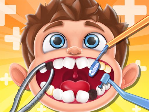 Cute Dentist Bling - browser game screenshot