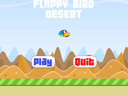 FLAPPY BIRD DESERT - browser game screenshot