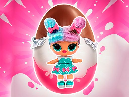 Baby Dolls: Surprise Eggs Opening - browser game screenshot