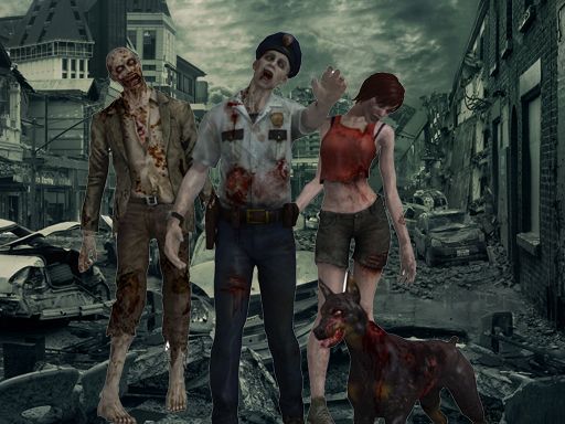 Biohazard Z War - browser game screenshot