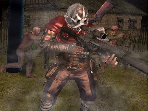 Zombie Apocalypse Survival War Z - browser game screenshot
