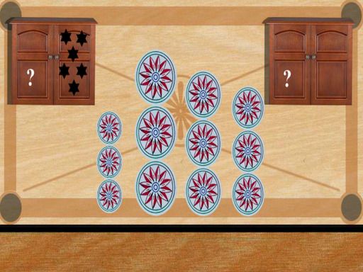 Carom House Escape - browser game screenshot