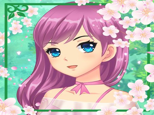 Anime Dress Up - Games For Girls - browser game screenshot