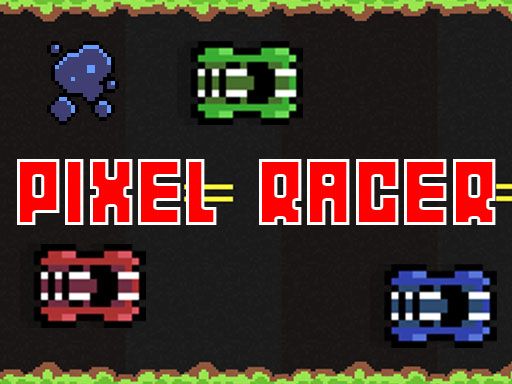Pixel Racer - browser game screenshot