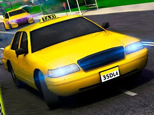 Taxi Simulator 2019 - browser game screenshot