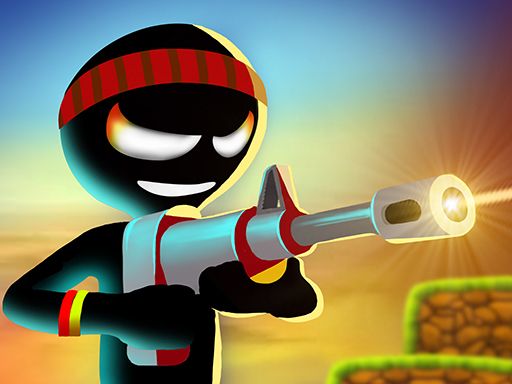 Stickman vs Stickman HD - browser game screenshot