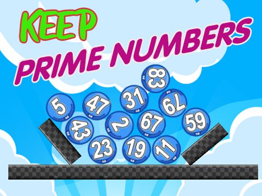 Keep Prime Numbers - browser game screenshot