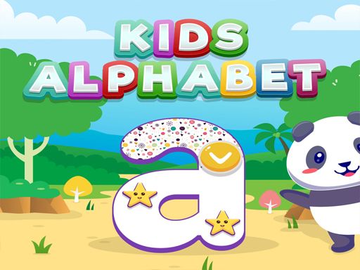 Kids Alphabet - browser game screenshot