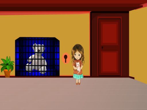 Nina Teddy Escape Nina Teddy Escape - browser game screenshot