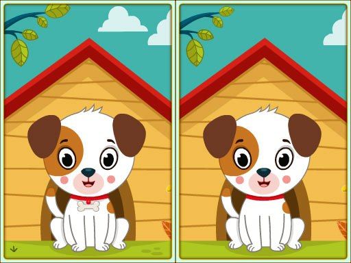 Spot 5 Differences - browser game screenshot