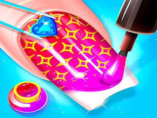 LOL Dolls Nail Salon - browser game screenshot