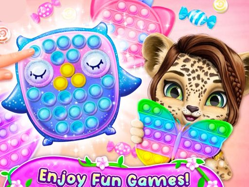 My Leopard Baby - browser game screenshot