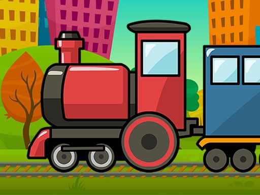 Train Jigsaw - browser game screenshot