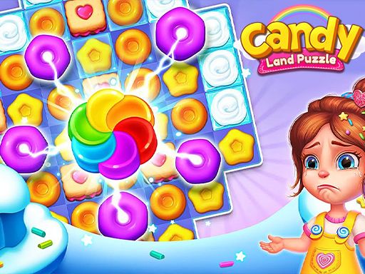Candy Land Puzzle Game - browser game screenshot