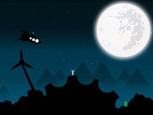The Rescue Rocket - browser game screenshot
