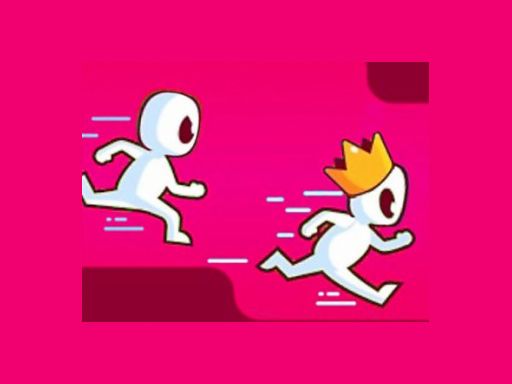 Parkour Run Race 3D -Free - browser game screenshot