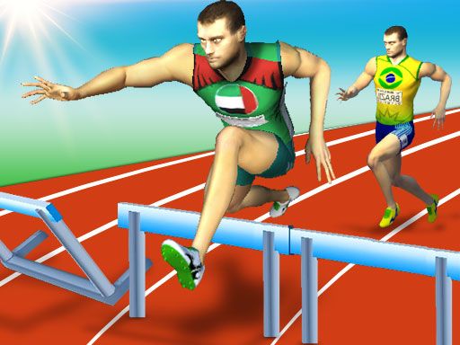 Hurdles Heroes - browser game screenshot