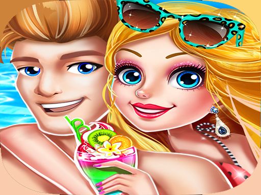 Swimming Pool Dress Up - browser game screenshot