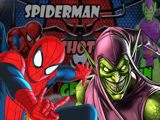 Spiderman Shot Green Goblin - browser game screenshot
