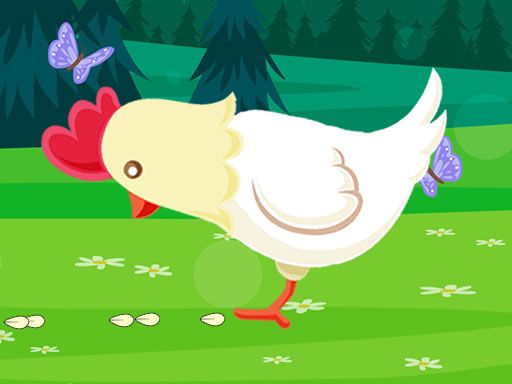 Funny Chicken - browser game screenshot