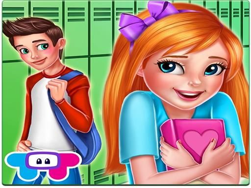 My First High School Crush - Dress Up & Love Story My First High School Crush - Dress Up & Love Story - browser game screenshot