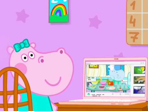 Hippo YouTube Desserts Blogger - browser game screenshot
