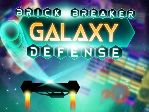 Brick Breaker Galaxy Defense - browser game screenshot