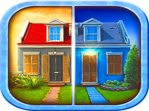 Find the Difference House - browser game screenshot