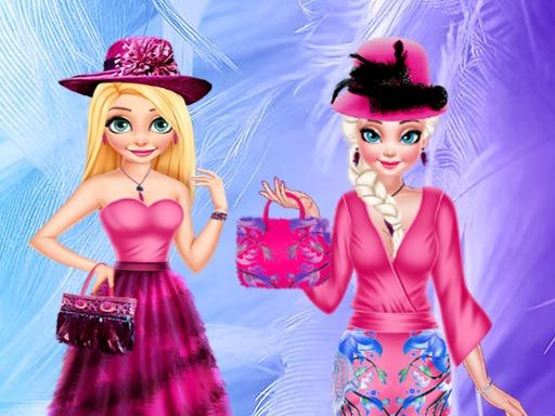 DRESSUP BFF FEATHER FESTIVAL FASHION  - browser game screenshot