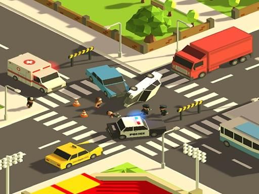 Traffic Mania 2021 - browser game screenshot