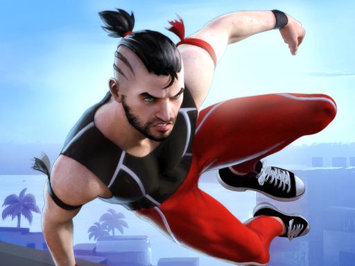 Parkour Stickman – Race Game - browser game screenshot