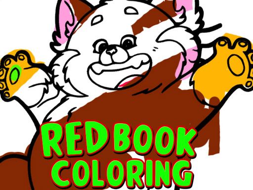 Red Coloring Book - browser game screenshot
