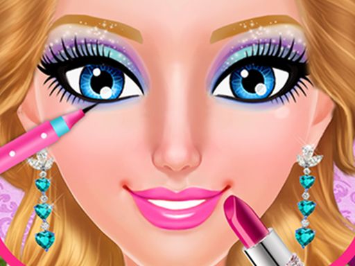 Princess Fashion Salon Game - browser game screenshot
