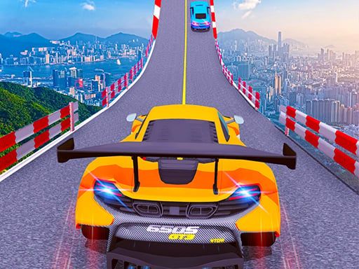 Extreme Race: Stunt Car Ramps - browser game screenshot