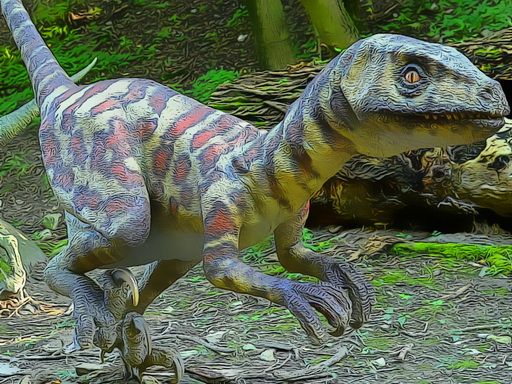 Smallest Dinosaurs Jigsaw - browser game screenshot