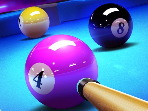 3D Pool Ball - browser game screenshot