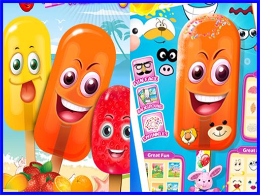 Happy Popsicle - browser game screenshot